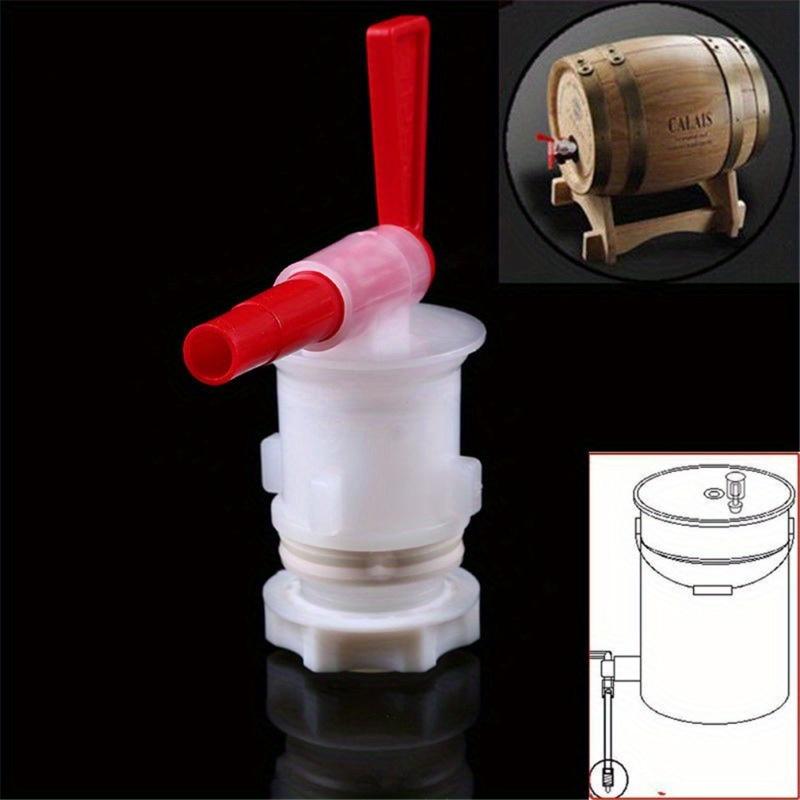 Fermentation Crock - 1個入り プラスチック製ボトル用注ぎ口 フィルタースパウト バケット用注ぎ口 発酵槽用タップ蛇口 自家製ワイン/ビール/バー用品用