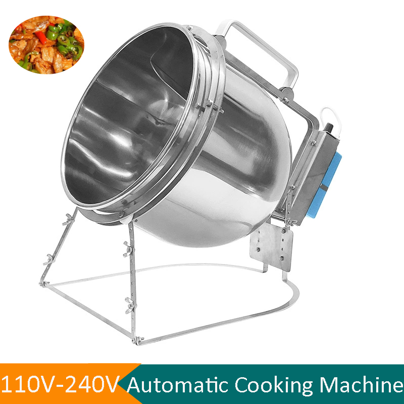 Home Cooking Fried Rice - 7L高品質自動調理機 家庭用/屋外用/業務用 SUS調理鍋マシン 炒飯調理機
