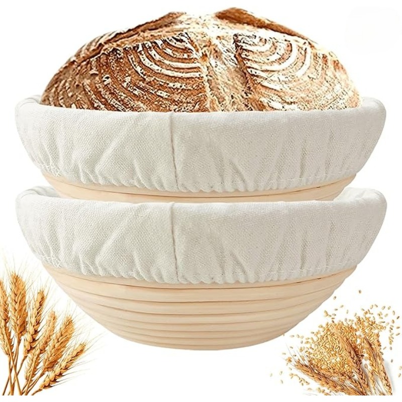 Fermentation Crock - パン発酵バスケット PP生地発酵バスケット パン発酵ベーキング ペストリー作り 家庭用キッチン 毎日のベーキングアクセサリー