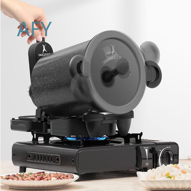 家庭用＆アウトドア用多機能調理機 360 °   回転式チャ - Home Cooking Fried Rice のレビューと価格