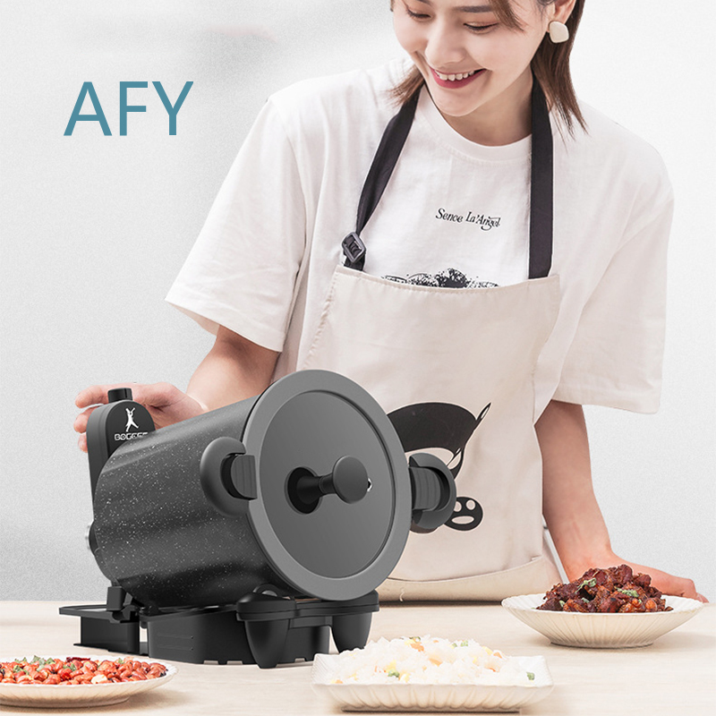 家庭用＆アウトドア用多機能調理機 360 °   回転式チャ - Home Cooking Fried Rice のレビューと価格