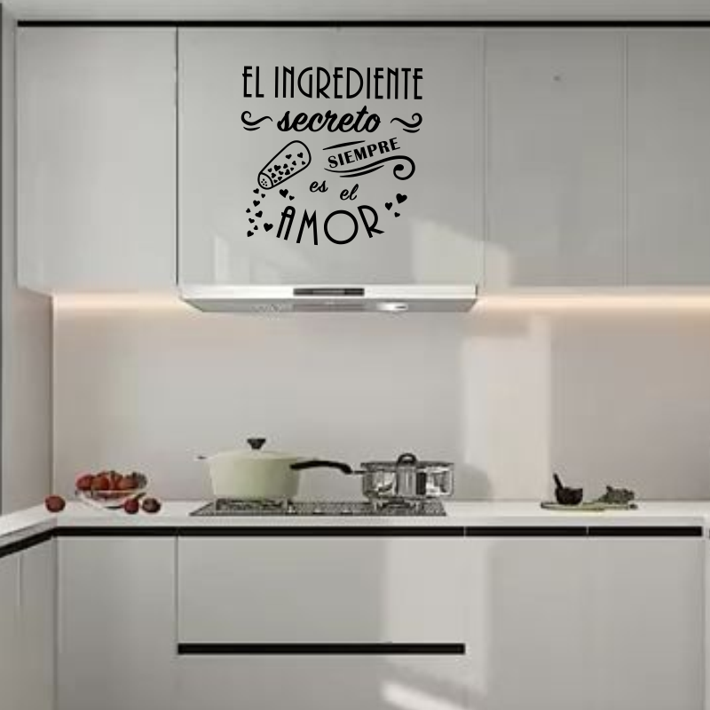 フランスの秘密の材料ウォールステッカー キッチン装飾、料理、 - Home Cooking In French のレビューと価格