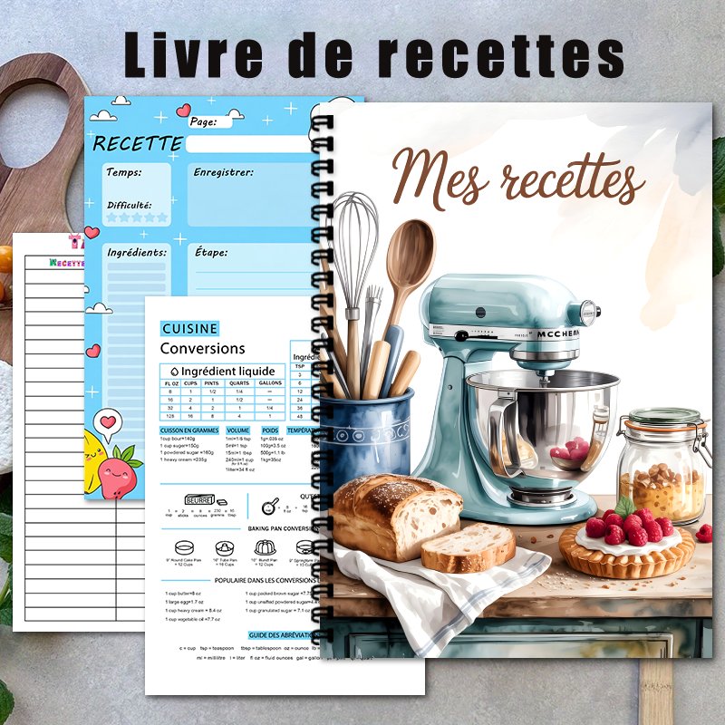 フランス料理のレシピ本、個人用レシピ本、家庭料理、食事日記、 - Home Cooking In French のレビューと価格