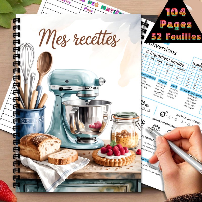 フランス料理のレシピ本、個人用レシピ本、家庭料理、食事日記、 - Home Cooking In French のレビューと価格