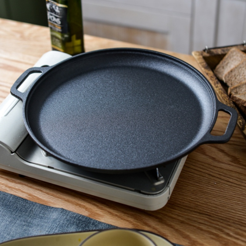 JUSTINLAU ダブルイヤーフライパン 鋳鉄製卵ステーキ - Dosa Pan Iron のレビューと価格