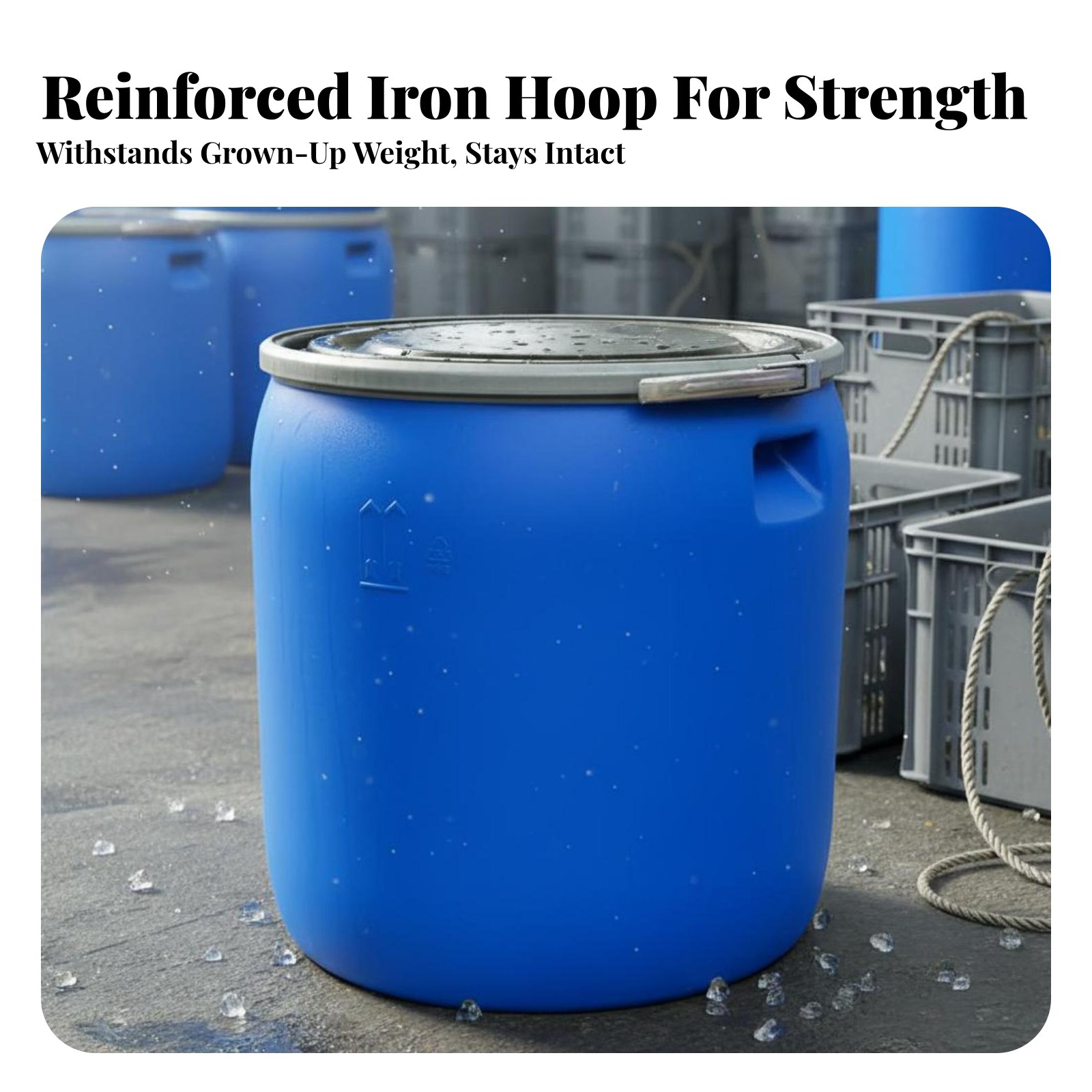 広口収納バレル 大容量 開口型トッププラスチックバレル 頑丈 - Fermentation Crock のレビューと価格