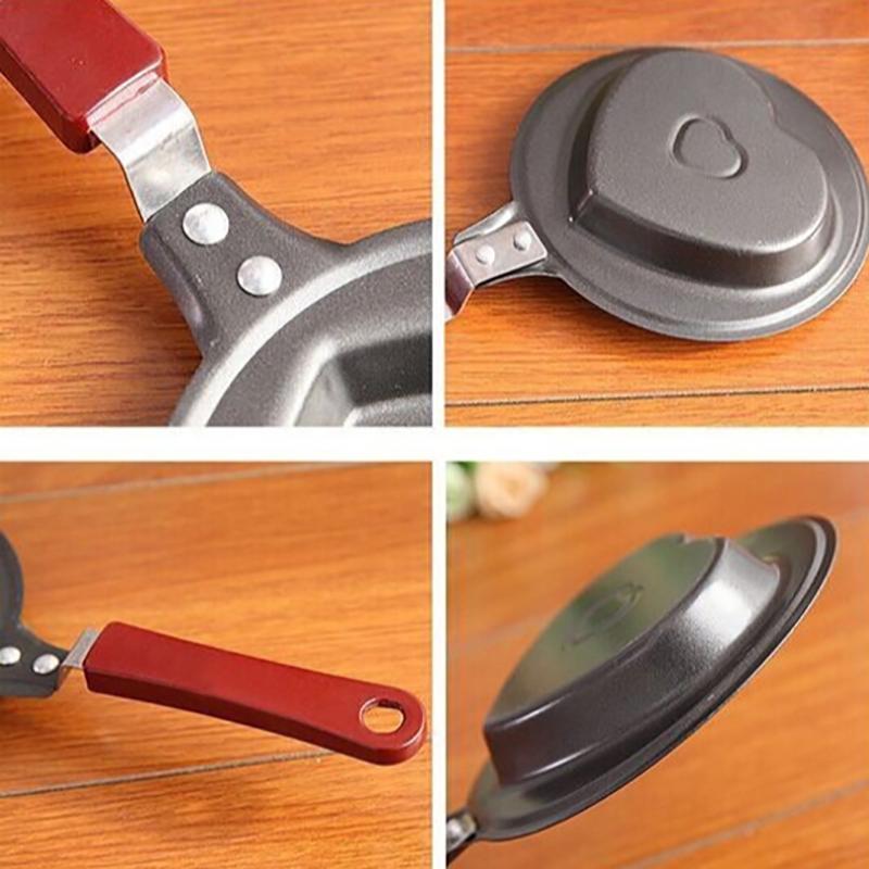 ミニエッグフライキッチン用品朝食ラブパンパンケーキパンハート - Dosa Pan Iron のレビューと価格