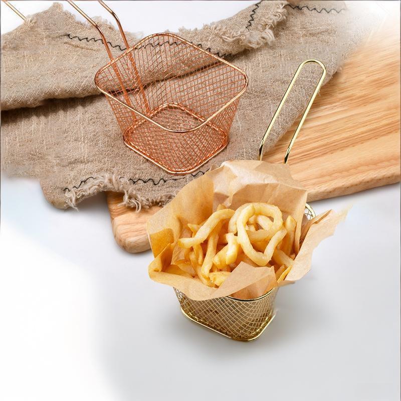 フライドポテトバスケット 深型フライバスケット ポータブルキ - Home Cooking In French のレビューと価格