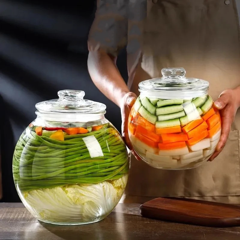 伝統的な発酵キット：エアロック蓋付き保存容器、ピクルス、キム - Fermentation Crock のレビューと価格
