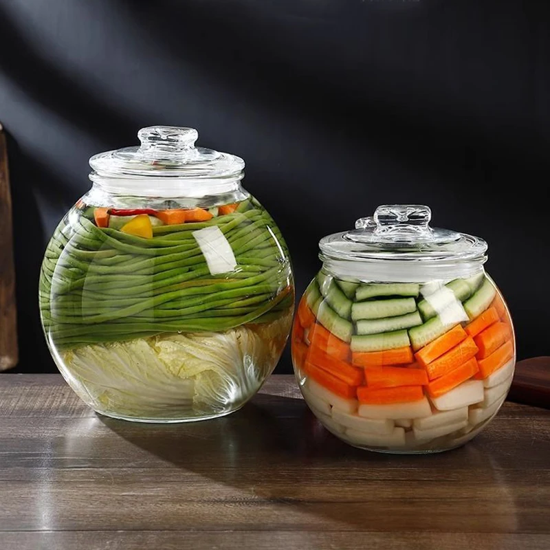 伝統的な発酵キット：エアロック蓋付き保存容器、ピクルス、キム - Fermentation Crock のレビューと価格
